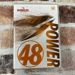 48　POWER　パワー　★Radical Fitness ★レスミルズ★Lesmills★DVD★CD★中古品★２点セット★再生確認済