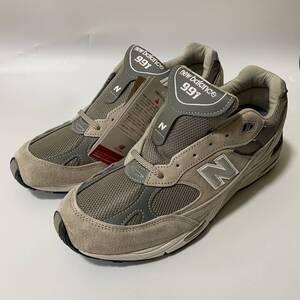 【新品 26.5cm US8.5 】NEW BALANCE M991GL Made in England ニューバランス M 991 GL UK 赤タグ NB グレー 990 M 992 GR MR 993 1500