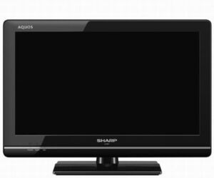 SHARP AQUOS 19インチ液晶カラーテレビ マルチリモコン付 美品