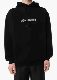 正規新品 20SS BALENCIAGA バレンシアガ ロゴ パーカー