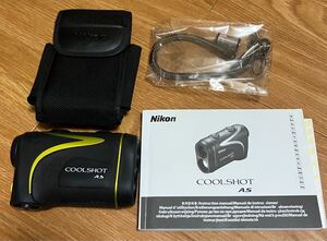 ニコン COOLSHOT AS レーザー距離計高低差距離表示あり