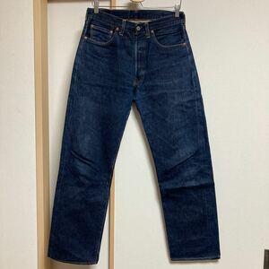 【希少】LEVI’S リーバイス 501XX 55年モデル バレンシア工場 ボタン裏555刻印 ジーンズ W32 米国製 濃紺