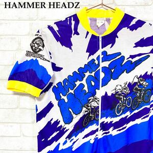 HAMMER HEADZ ハンマーヘッド USA製 サイクルジャージ 半袖