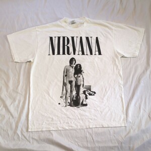 NIRVANA 追悼 ニルヴァーナ TEE ジョンレノン Kurt Cobain sonic youth Pink Floyd hiphop TEE Oasis Marilyn Manson USA SUB POP