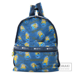 LeSportsac レスポートサック ミニオンズモチーフ リュック・デイパック ナイロン素材 レディース 中古