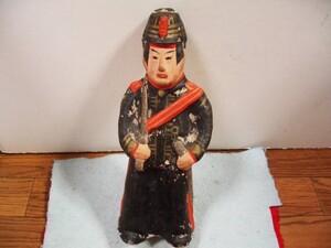 【福】　軍人土人形 大将　ぐんじん　 郷土玩具