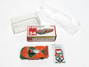 A★ トミカ №34 ★ MAZDA 787B ／1/64 マツダ 787B ★ 廃盤トミカ ★ RENOWN CHARGE MAZDA 787B・レナウン チャージ