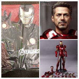 ホットトイズ　アイアンマン マーク7（未開封）Hottoys IRONMAN AVENGERS アベンジャーズ