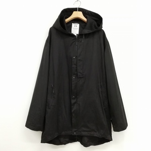 ワイスリー Y-3 ヨウジヤマモト FN3410 CLASSIC SUEDED NYLON PARKA 20SS フーデット ジャケット コート パーカー L ブラック メンズ