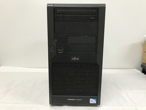 中古■富士通 PRIMERGYT TX100 S1[E5400/1G/HDD無（マウンタ有）/DVD/Win2012 Sever COA有]★BIOS起動★本体のみ★送料無料