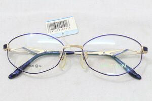 展示品 メガネフレーム ★ HANAEMORI HL3102T 53□17 135 ◆A9143