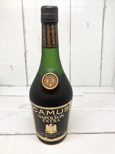 ☆GOL☆【古酒】CAMUS NAPOLEON EXTRA 箱なし カミュ コニャック COGNAC ラベル汚れ・剥がれあり ブランデー 700ml ４０%