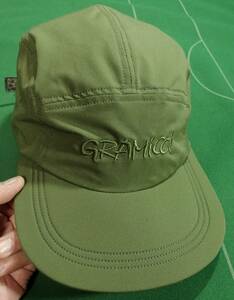 ▲GRAMICCIグラミチ BEAMS GOLF 別注 ソフトシェル素材 5パネル キャンプ キャップ ライトオリーブ フリー ほぼ未使用!!!▲