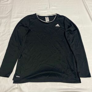 k55 adidas 長袖スポーツTシャツ サイズOT表記 中国製