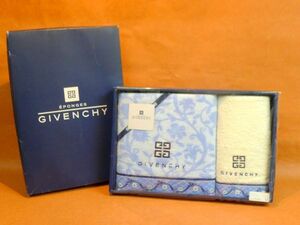 c286 未使用 GIVENCHY ジバンシー バスタオル フェイスタオル セット 綿100％ /100