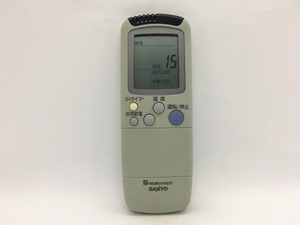 SANYO　エアコンリモコン　RCS-VS6A　中古品A-4046