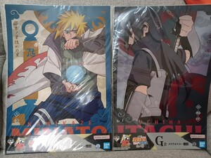 一番くじ　NARUTO　疾風伝　忍ノ絆　クリアポスター