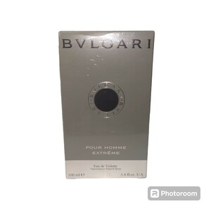 【未使用】 BVLGARI プールオム オードトワレ エクストレーム 100ml POUR HOMME EXTREME ブルガリ 【未開封】