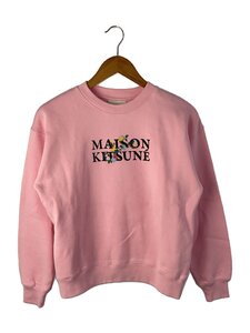 MAISON KITSUNE◆スウェット/XS/コットン/PNK/LW00305KM0307