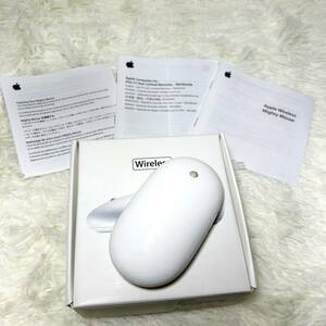 【1円スタート】Apple アップル マウス　ワイヤレス　箱付き　動作確認未　中古　