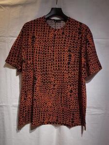 【新品】LAD MUSICIAN T-CLOTH INKJET KNIT BIG T　ラッドミュージシャン　Tシャツ　フラワー　シャツ　44 