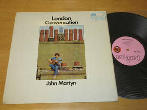 ◆◇JOHN MARTYN(ジョン・マーティン)【LONDON CONVERSATION(ロンドン・カンバセーション)mono】英盤LP/ピンク・アイランド/レッド・ボール