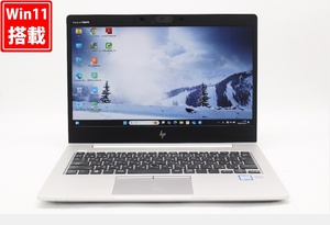 良品 フルHD 13.3型 HP ELITEBOOK 830G6 Windows11 八世代 i7-8565U 16GB NVMe 512GB-SSD カメラ 無線Wi-Fi6 Office付 管:1200w