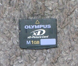 OLYMPUS　XDピクチャーカード　1GB フォーマット済