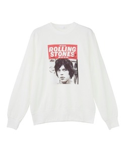 新品 ヒステリックグラマー HYSTERIC GLAMOUR スウェット S 白 ローリングストーンズ THEE HYSTERIC XXX THE ROLLING STONES/RS BOOK NO.7