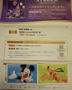 東京ディズニーランド貸切　チケット２枚