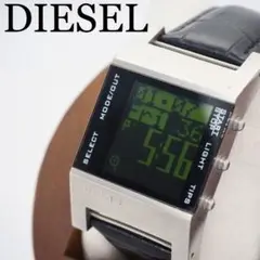 34 DIESEL ディーゼル時計　デジタル　マトリックス　メンズ　新品バンド