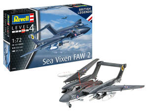 ○REVELL レベル／デ ハビランド シービクセン FAW.2 (1/72)