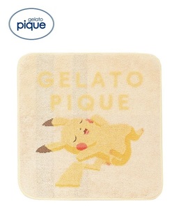 【新品】【即納】【YEL ピカチュウ】 gelato pique ジェラート ピケ 【ポケモンスリープ】タオル ポケットモンスター 今治タオル