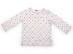 ミキハウス miki HOUSE Tシャツ・カットソー 70サイズ 女の子 子供服 ベビー服 キッズ