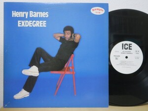 LP★HENRY BARNES/EXDEGREE(REGGAEレゲエ/カリビアン/ASWAD,BONEY M/国内見本白PROMO)