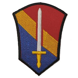 アイロンワッペン・パッチ アメリカ陸軍第73歩兵師団 部隊章・階級章
