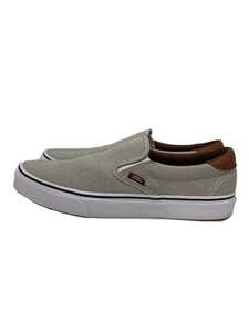 VANS◆ローカットスニーカー/28cm/GRY/721356/スリッポンシューズ/キャンバス/ブラウン/グレー