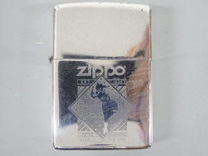 1995年製 ZIPPO ジッポ STERLING SILVER スターリング シルバー WINDY ウィンディ 銀 オイル ライター USA