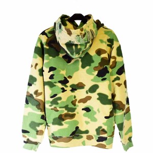 20SS Supreme シュプリーム Overdyed Hooded Sweatshirt オーバーダイド フーディー パーカー Camo 迷彩 Mサイズ 32330501