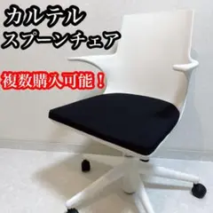 複数購入可能！ Kartell カルテル　スプーンチェア　キャスター付き　白