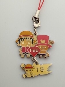 キーホルダー　ワンピース　チョッパー ルフィー 誕生日 2月19日 海賊 日本 アニメ　漫画　2/19 february 19 one piece