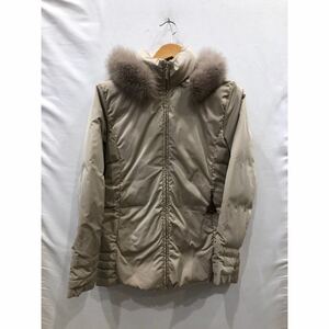 【MONCLER】ダウンジャケット モンクレール サイズ 1 BEG g32-003 ts202401