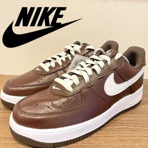 NIKE AIR FORCE 1 LOW RETRO QS CHOCOLATE ナイキ エア フォース ワン レトロ チョコレート FD7039-200 メンズ 新品未使用 27cm