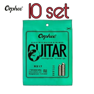 Orphee エレキギター弦 10-46 10セット