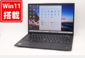 充放電回数66回 11時間 中古美品 フルHD 14型 Lenovo X1 Carbon Gen11 Win11 10コア 第13世代 i5-1335U 16GB 256GB-SSD LTE Wi-Fi6 :1448m