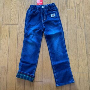 SALE 即決　新品　ミキハウス　ストレッチジーンズ　120 ストレッチデニム LEVIS リーバイス インディゴ