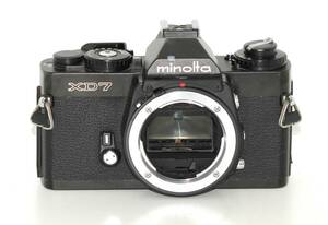 ★希少・美品★ MINOLTA ミノルタ XD7 ボディ ブラック 露出計・シャッター全速確認 #M094