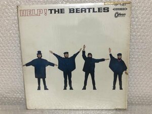 【 赤盤 】★ THE BEATLES ザ・ビートルズ レコード LP ■ HELP！ヘルプ！4人はアイドル odeon ( op-7387) ■由136