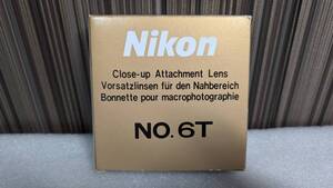 ● Nikon ニコン No.6 Close-up クローズアップ レンズ 約62㎜