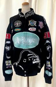 即決 セール 完売品 名作 XLARGE エクストララージ 21AW 101214021003 RACING JACKET レーシングジャケットnascar ナスカー